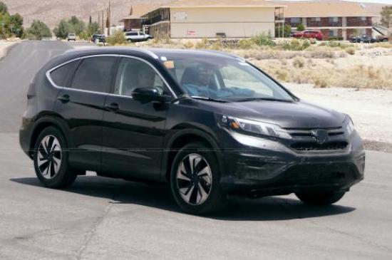 Hình ảnh Honda CR-V mới trên đường thử Thung lũng chết